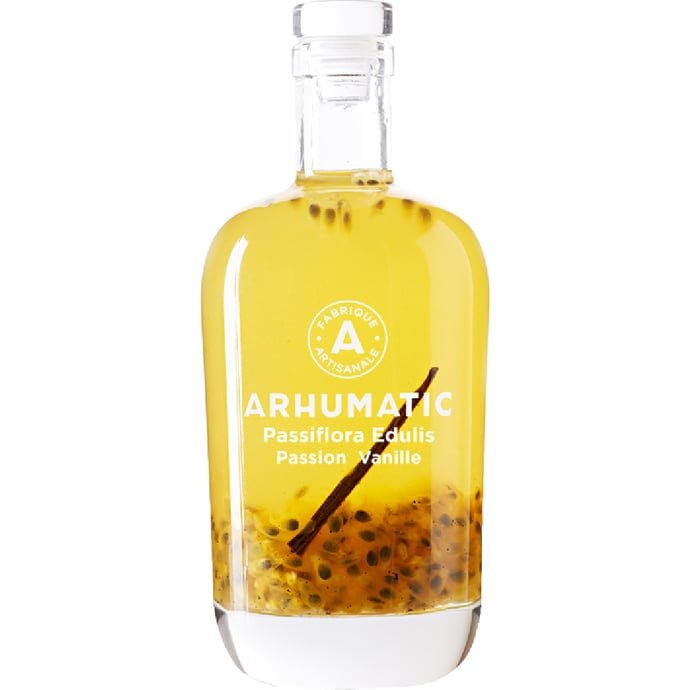 ARHUMATIC Passiflora Edulis Passion Fruit & Tahitian Vanilla Liqueur with Guadelupe Rhum