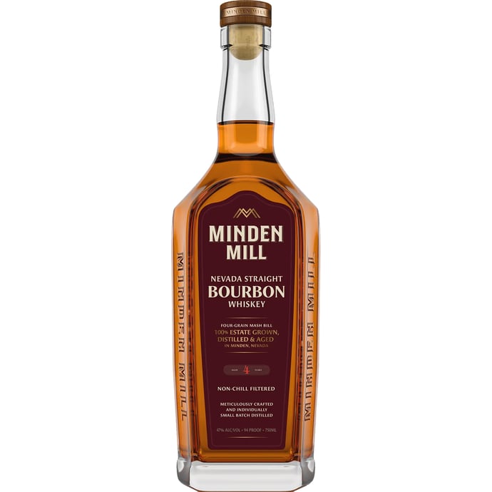 Minden Mill Distillery 4 year old Nevada Straight Bourbon