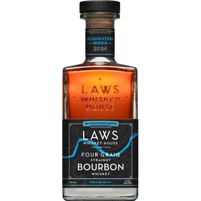 Laws Whiskey House Headwaters Limited Edition Straight Bourbon Benefiting Water Conservation