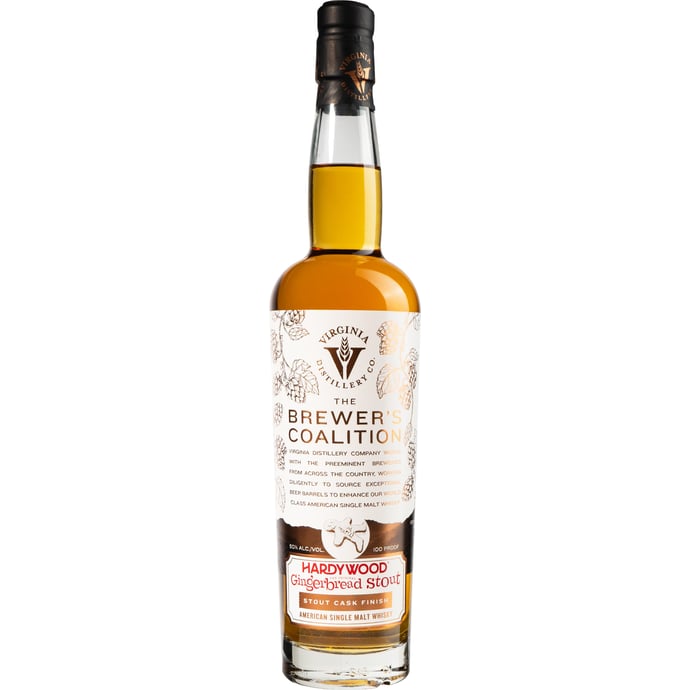 Virginia Distillery Company Highland Malt Finished in Hardywood Ginger Stout Cask