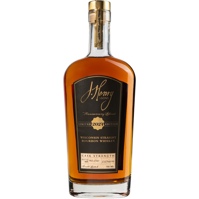 J. Henry & Sons Anniversary Blend Barrel Strength Bourbon Release 2024