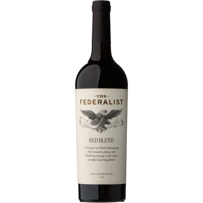 The Federalist Honest Red Blend 2022