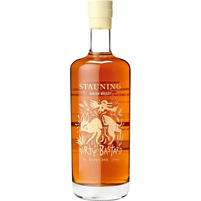 Stauning Dirty Bastard Rye Whisky Finished in ex Mezcal Barrels then Chocolate Stout Barrels