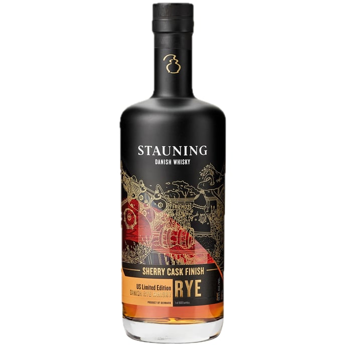 Stauning Sherry Cask Finish Rye Whisky