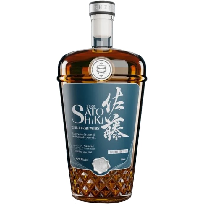 Sekk Sato Shiki 21 year old Single Grain Japanese Whisky