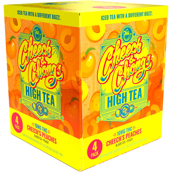 Cheech and Chong Cheech's Peaches Tea 10MG THC