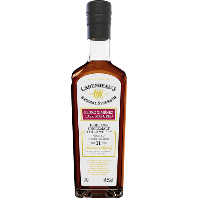 Cadenhead's Ardmore 11 year old ex Ruby Port Casks 2012
