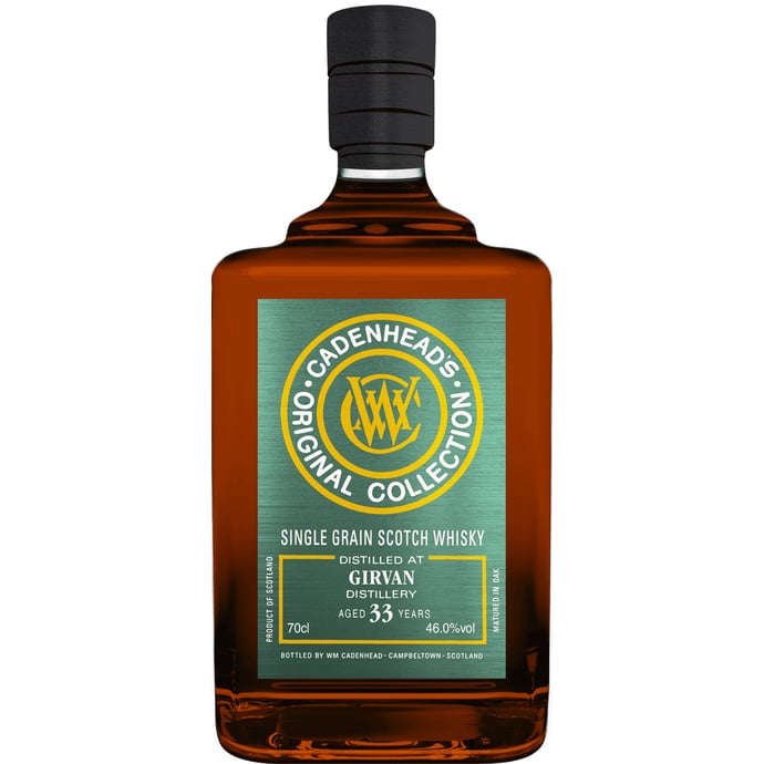 Cadenhead's Girvan 33 year old Grain Whisky 1991