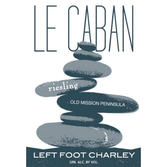 Left Foot Charley Riesling Le Caban Old Mission Peninsula 2023
