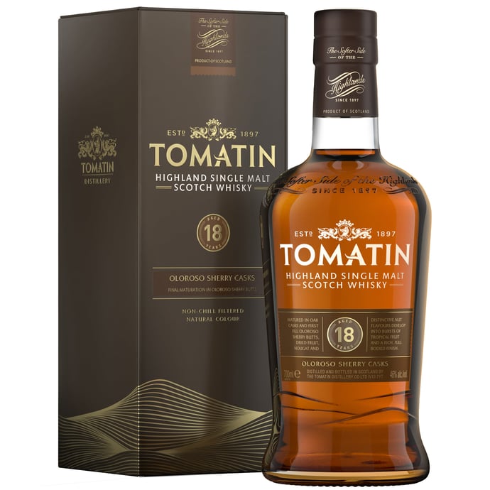 Tomatin 18 year old Highland Single Malt