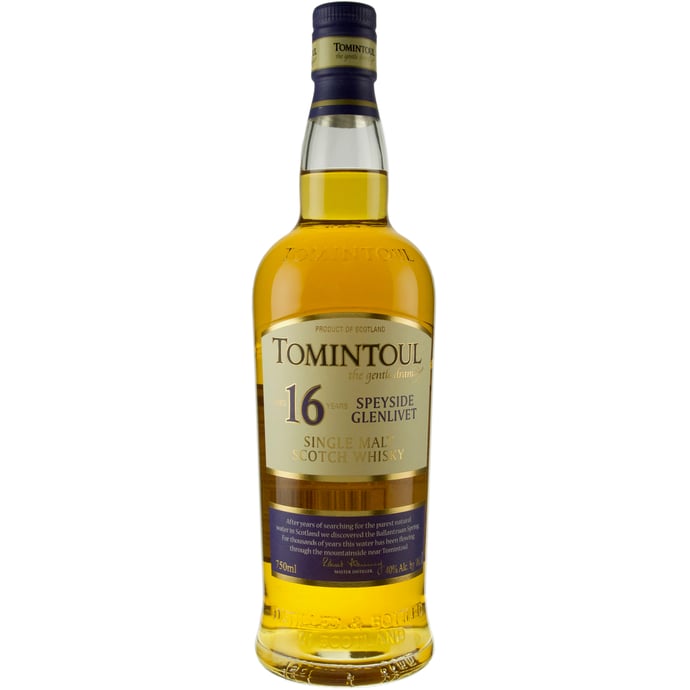 Tomintoul 16 year old Speyside Malt