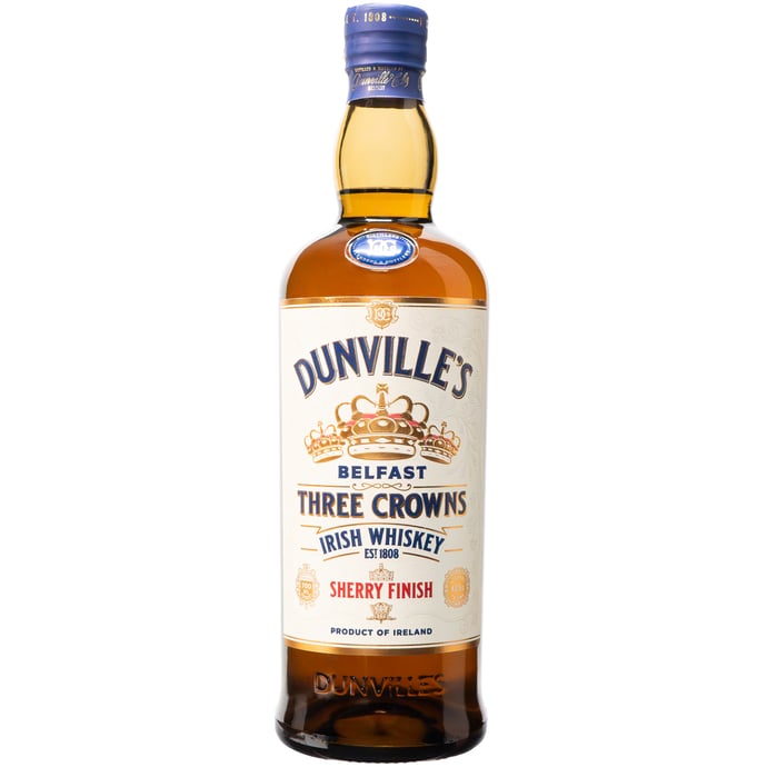 Dunville 3 Crowns Sherry Cask Finish Irish Whiskey