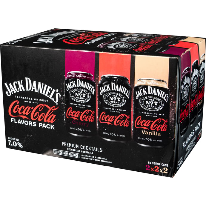 Jack Daniel's Jack and Coke Variety Pack