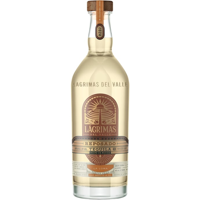 Lagrimas del Valle Reposado La Loma Single Ranch Tequila 2024