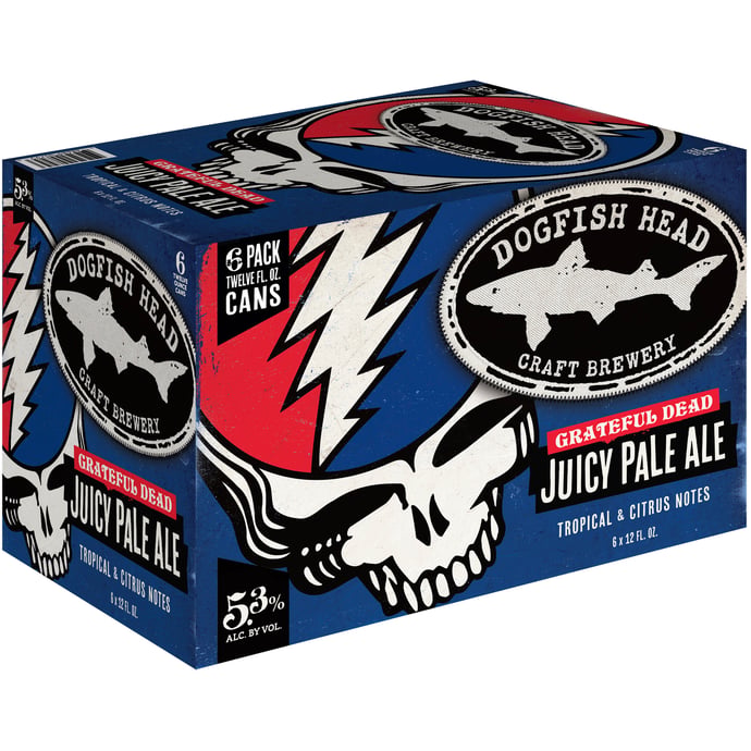 Dogfish Head Grateful Dead Juicy Pale Ale