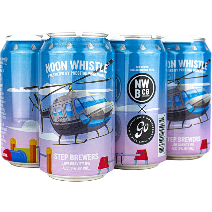 Noon Whistle Step Brewers collaboration with Go Brewing