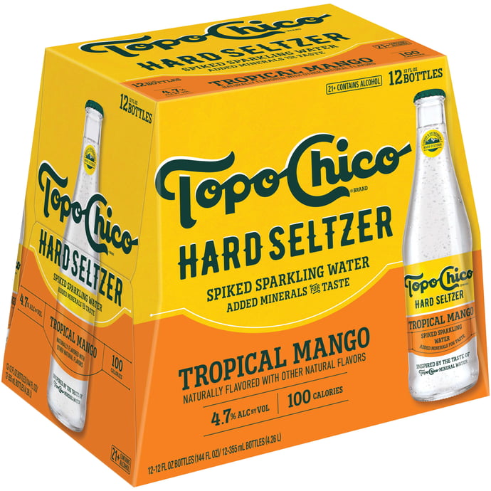 Topo Chico Hard Seltzer Tropical Mango