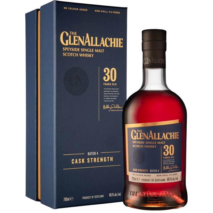 GlenAllachie 30 year old Batch # 4 Speyside Single Malt