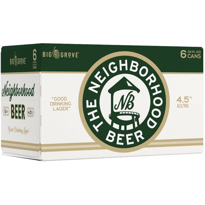 Big Grove Neighborhood Lager