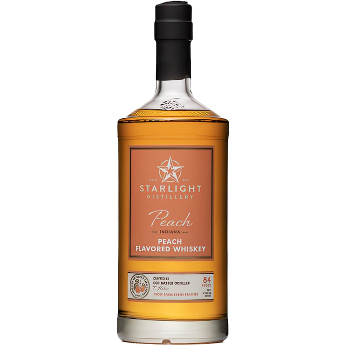 Huber's Starlight Distillery Peach Whiskey