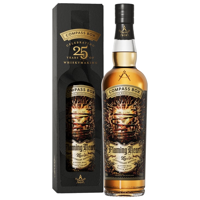 Compass Box Flaming Heart 8th Edition Limited Release 2025