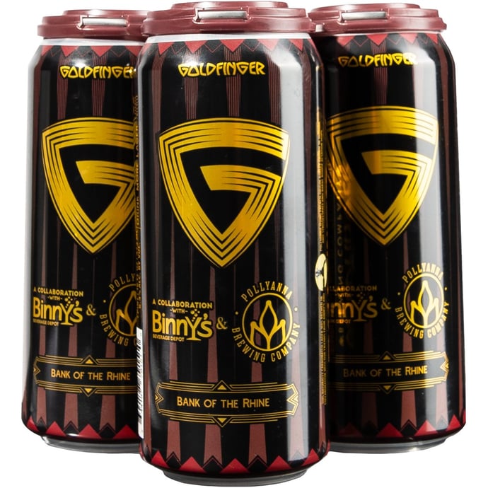 Goldfinger Bank of the Rhine collaboration with Pollyanna and Binny's