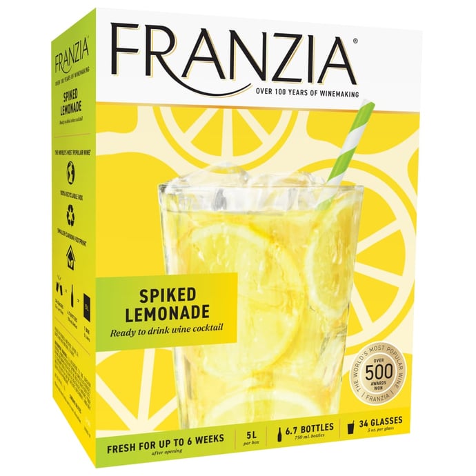 Franzia Spiked Lemonade Box