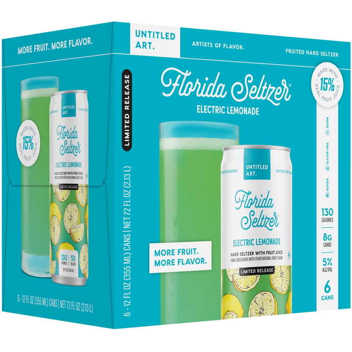 Untitled Art Florida Seltzer Electric Lemonade