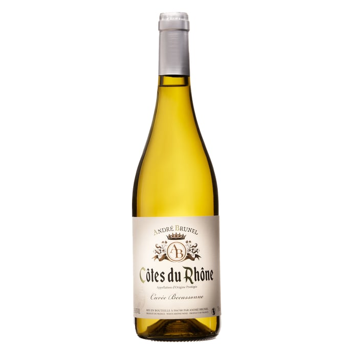 Andre Brunel Cotes du Rhone Blanc Becassonne 2023