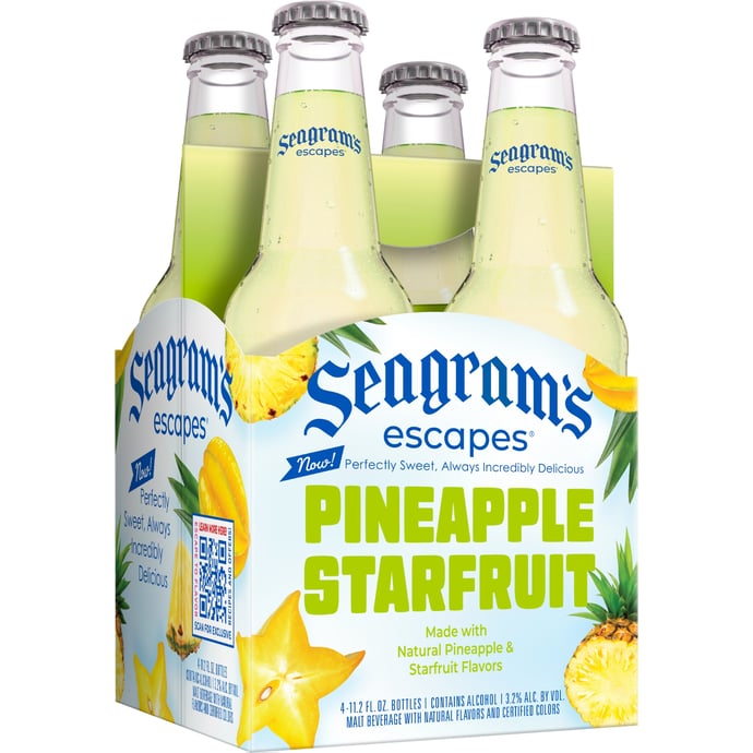 Seagram's Escapes Pineapple Starfruit