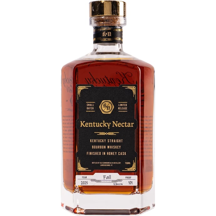 Old Commonwealth Distillery Kentucky Nectar Honey Barrel Finished Straight Bourbon