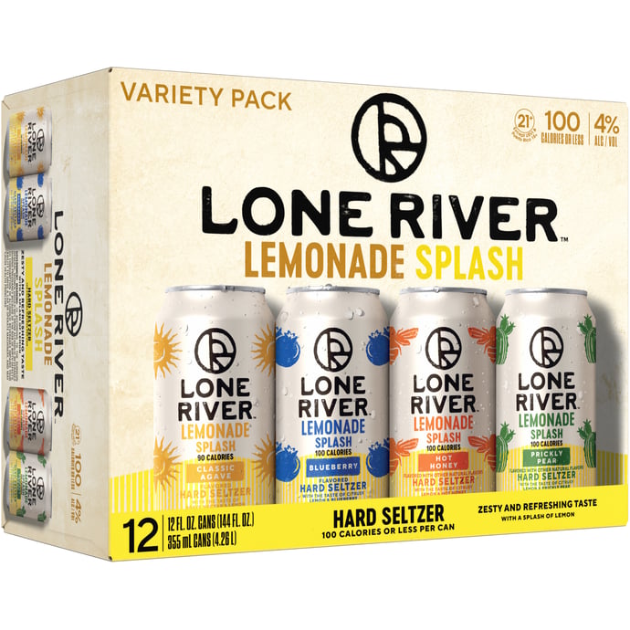 Lone River Lemonade Splash Variety Pack