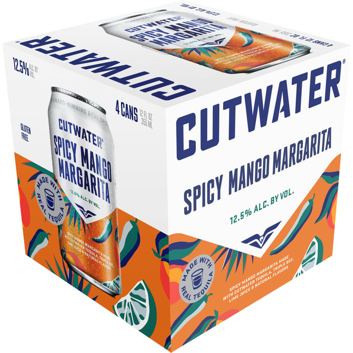 Cutwater Spirits Spicy Mango Margarita