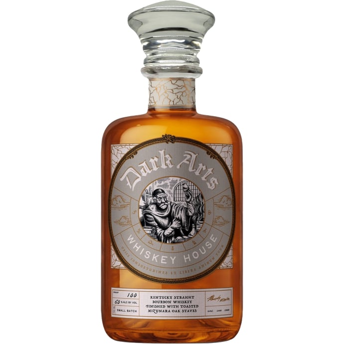 Dark Arts Whiskey House Straight Bourbon Finished With Mizunara Staves