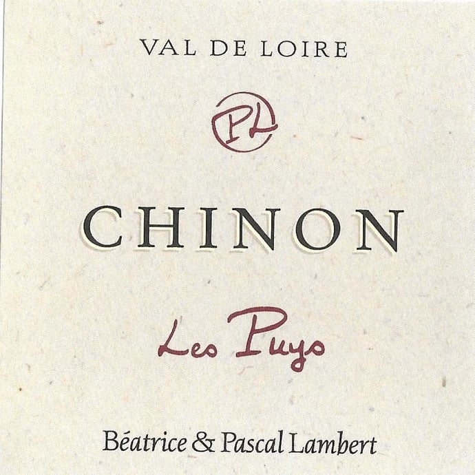 Beatrice et Pascal Lambert Chinon Les Puys Natural 2020