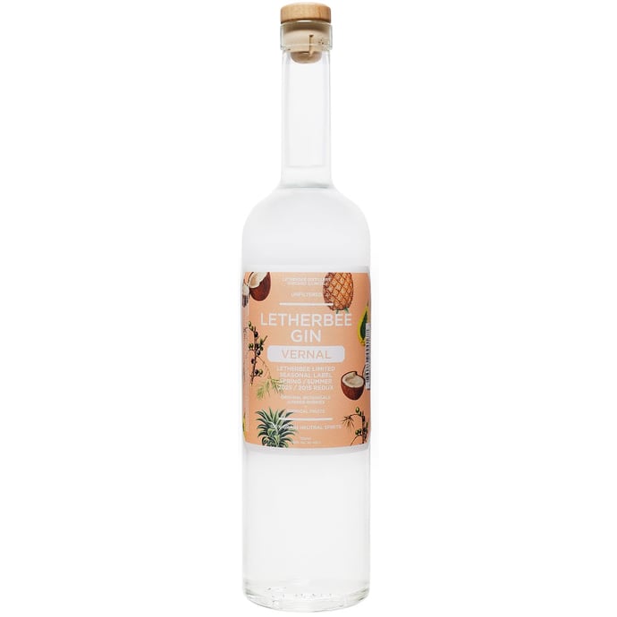 Letherbee Vernal Gin Tropical Fruits 2015 Redux Limited Release 2025