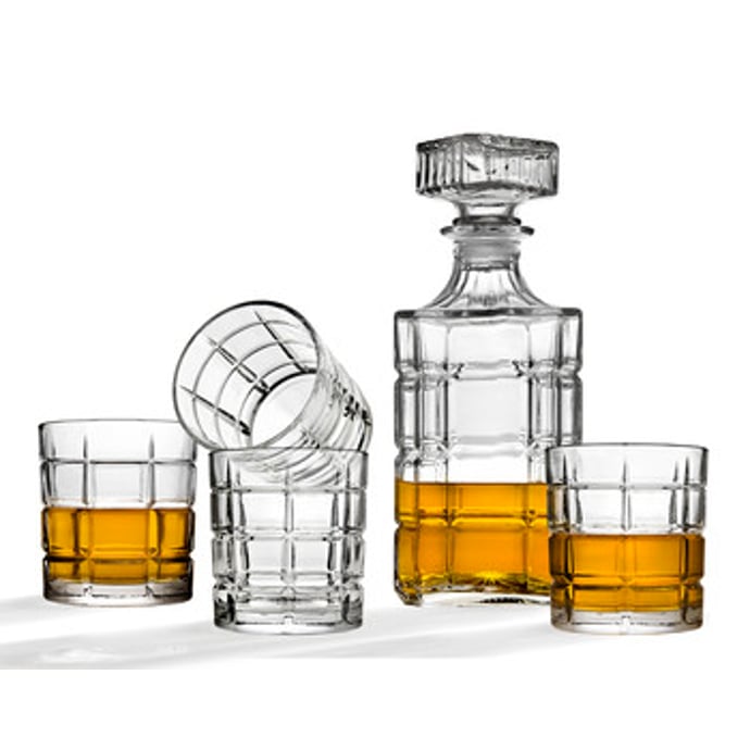 Godinger Radius 5p Whiskey Set