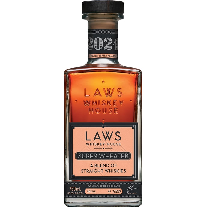 Laws Whiskey House Super Wheater Colorado Straight Bourbon Whiskey