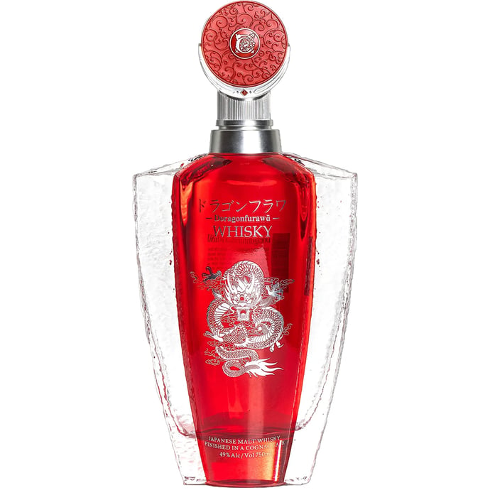 Dragon Flower Japanese Malt Whisky Cognac Cask Finished