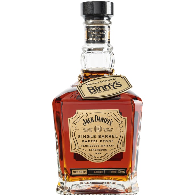 Jack Daniel's Barrel Proof Single Barrel # 25-25033 Binny's Handpicked