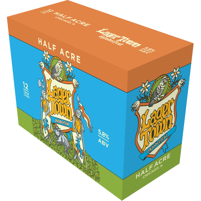 Half Acre Lager Town Oktoberfest