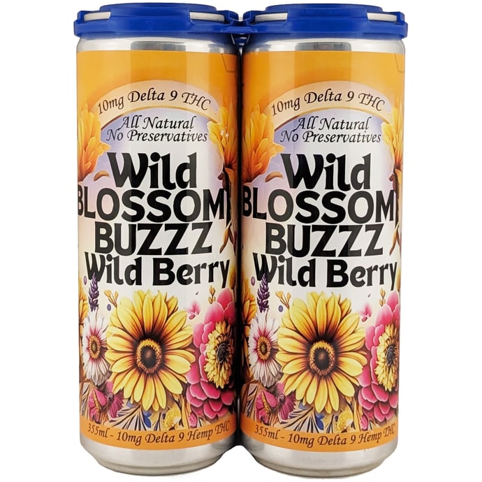 Wild Blossom Buzz Wild Berry THC 10MG
