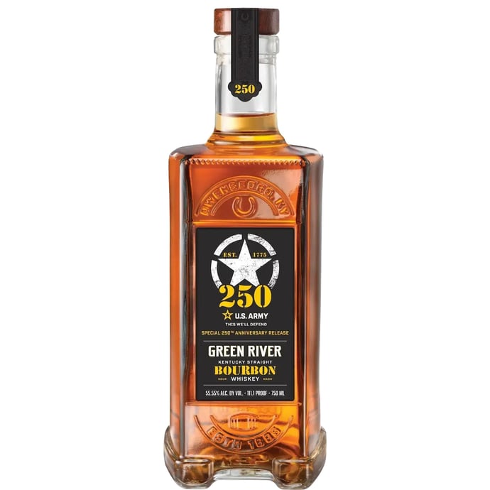 Green River Distilling Full Proof Bourbon U.S. Army 250th Anniversary Edition