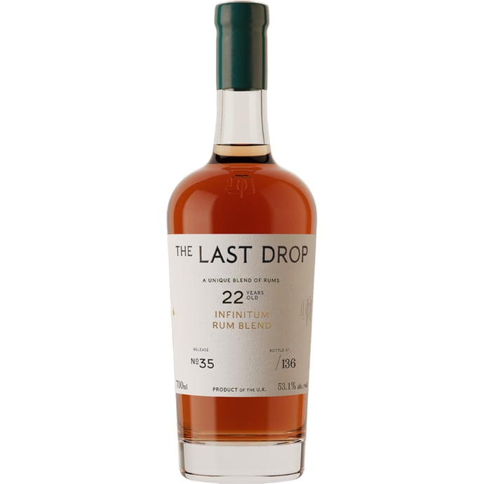 The Last Drop 22 year old Infinitum Rum Blend Limited Release 2025