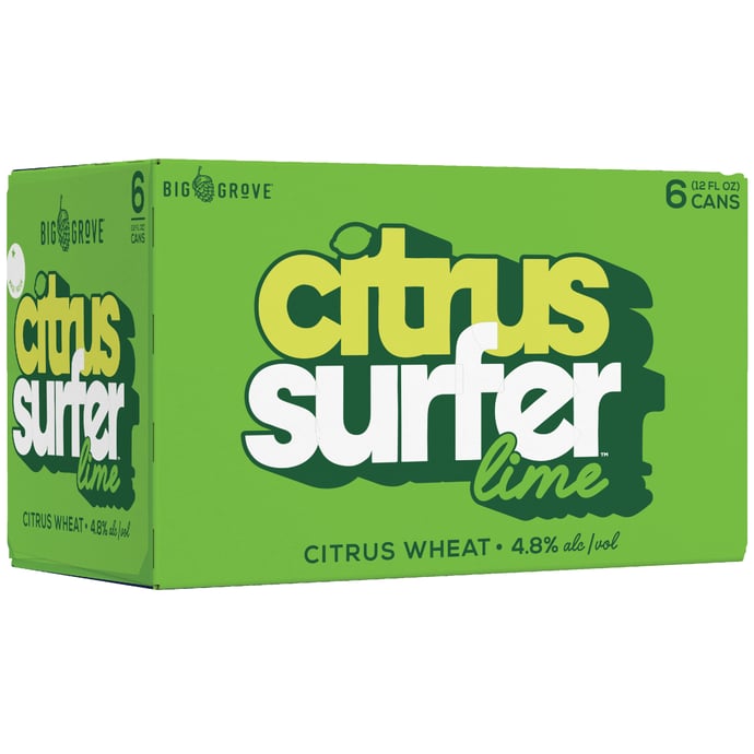 Big Grove Citrus Surfer Lime