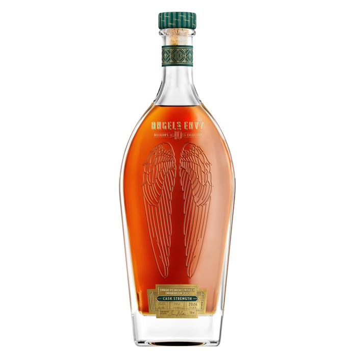 Angel's Envy 10 Year Cask Strength Rye finished in Caribbean Rum Casks
