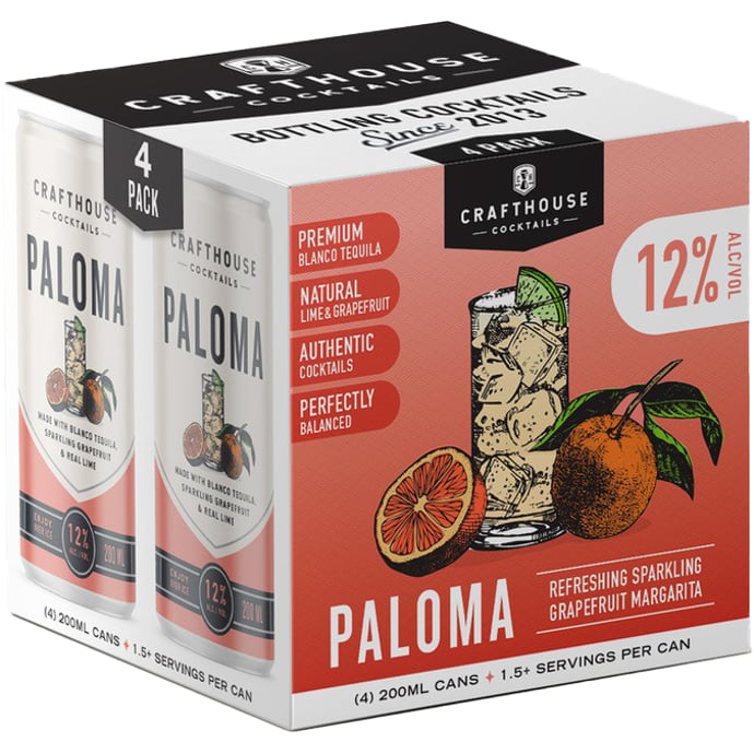 Crafthouse Paloma 4 Pack Cans