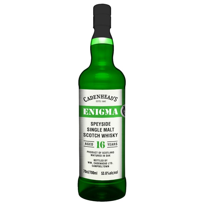 Cadenhead's Enigma 16 year old Speyside Single Malt