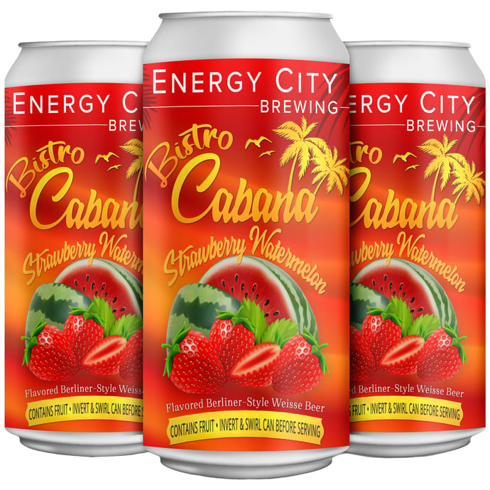 Energy City Bistro Cabana Strawberry Watermelon