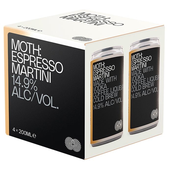 Moth Drinks Espresso Martini 4pk